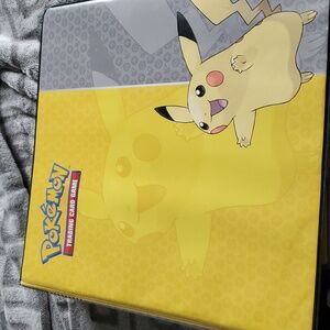 Pokemon Card Binder with 1995 Collectibles Original Trading & Hyper Rare